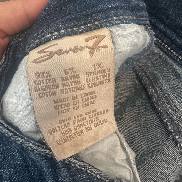 Women’s cropped seven7 jeans size 16 - Picture 8 of 8